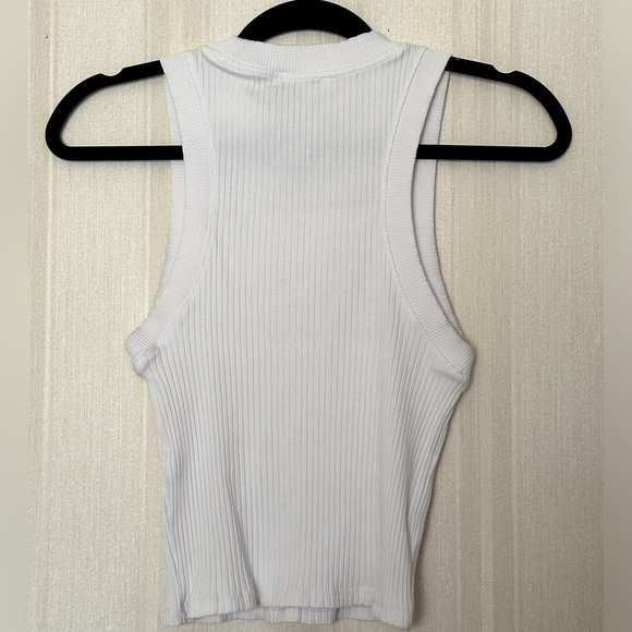 Zara white Crop Top - Picture 2 of 3